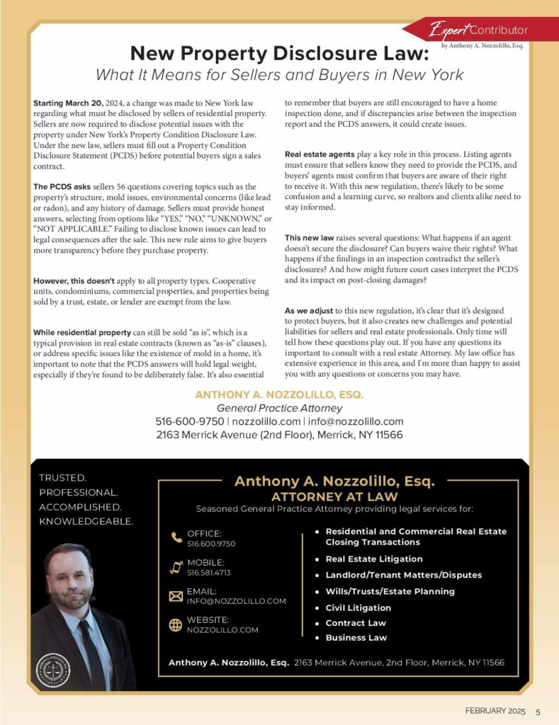 Anthony A. Nozzolillo - Expert Contributor