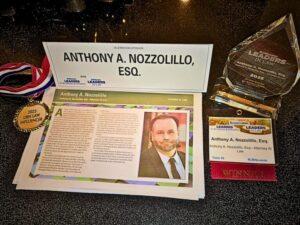 Anthony A. Nozzolillo, Esq. Long Island Business News Leaders in Law 2025 Awards